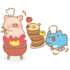 BUGCAT CAPOO 💙 y Pig 🐷 🍔 9