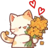 Gatito flor amarilla 2🐱🌻 13
