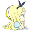 Official Sticker of okama's Alice Series 11