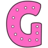 Letter Lacing Cards BlancaAT 19
