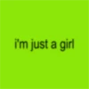 hot & brat girl sticker 13