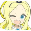 Official Sticker of okama's Alice Series 22