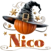 Brujo Calabaza Personalizado🎃֍ 1🇲🇽Clásica 17