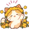 Gatito flor amarilla 2🐱🌻 24