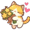 Gatito flor amarilla 2🐱🌻 26