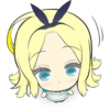 Official Sticker of okama's Alice Series 26