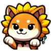 Perrito flor amarilla 🐶🌻 5