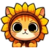 Gatito flor amarilla 🐱🌻 7
