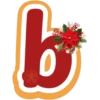 ABC 🌺 POINSETTIA LOWER CASE LETTERS 5