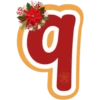 ABC 🌺 POINSETTIA LOWER CASE LETTERS 6