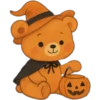 Osito Halloween🎃❥☯︎ͫ2🇲🇽Clásica 6