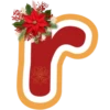 ABC 🌺 POINSETTIA LOWER CASE LETTERS 8