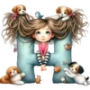 Abecedario💞146🇵🇪Clásica 6