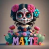 Nombres Catrinas 3D💀2🇲🇽Clásica 5