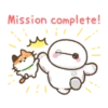 Baymax & Mochi 🌸♥ 8