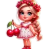 Lindas Niñas en Frutas💞1🇵🇪Clásica 7