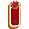 ABC POINSETTIA RED LETTER 6