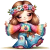 Chicas Hippies💞2🇵🇪Clásica 9