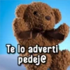 Te lo adverti pedeje