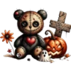 Osito Halloween🎃❥☯︎ͫ3🇲🇽Clásica 5