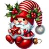 Papai Noel estrela de doce