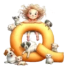Abecedario💞146🇵🇪Clásica 14