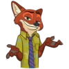 Zorrillo Nick Wilde💞1🇵🇪Clásica 11