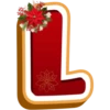 ABC POINSETTIA RED LETTER 16