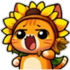 Gatito flor amarilla 🐱🌻 16