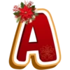 ABC POINSETTIA RED LETTER 17
