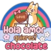 LOVE Hola amor quieres? chocolate 83