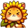 Gatito flor amarilla 🐱🌻 17