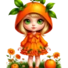 Lindas Niñas en Frutas💞1🇵🇪Clásica 13