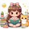 Niñas bonitas leyendo📖💞1🇵🇪Clásica 13