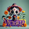 Nombres Catrinas 3D💀2🇲🇽Clásica 15