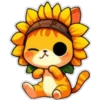 Gatito flor amarilla 🐱🌻 18