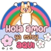 Hola amor ya estoy aqui