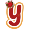 ABC 🌺 POINSETTIA LOWER CASE LETTERS 17