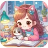 Niñas bonitas leyendo📖💞1🇵🇪Clásica 15