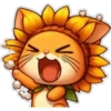 Gatito flor amarilla 🐱🌻 21