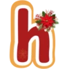 ABC 🌺 POINSETTIA LOWER CASE LETTERS 20