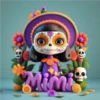 Nombres Catrinas 3D💀2🇲🇽Clásica 19