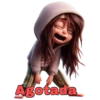 Agotada.