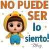 NO PUEDE SER lo+ siento! Mary