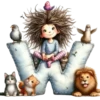 Abecedario💞146🇵🇪Clásica 20