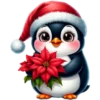 CHRISTMAS NUMBERS POINSETTIA 19