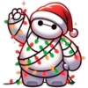 Baymax enfeitado