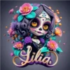 Nombres Catrinas 3D💀2🇲🇽Clásica 24
