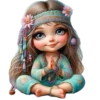 Chicas Hippies💞2🇵🇪Clásica 20