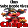 Elmo Sabe Donde Vives Chapa